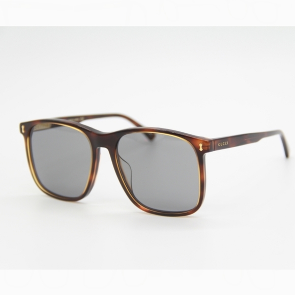 NEW GUCCI UNISEX SUNGLASSES GUCCI GG1041S 002 HAVANA GREY GUCCI EYEWEAR - Picture 9 of 14